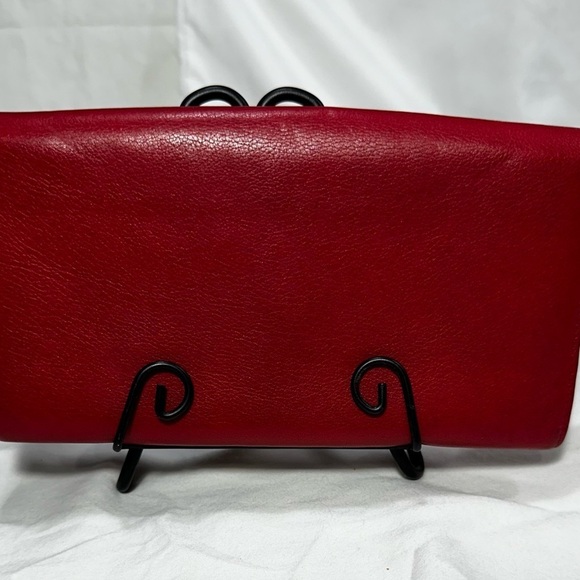 Cartier Vintage Dark Pink Long Love Wallet. EUC - Picture 3 of 6